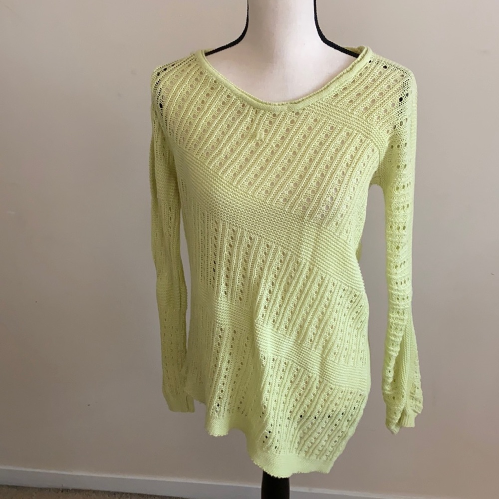 Monoreno Lime Green Sweater
